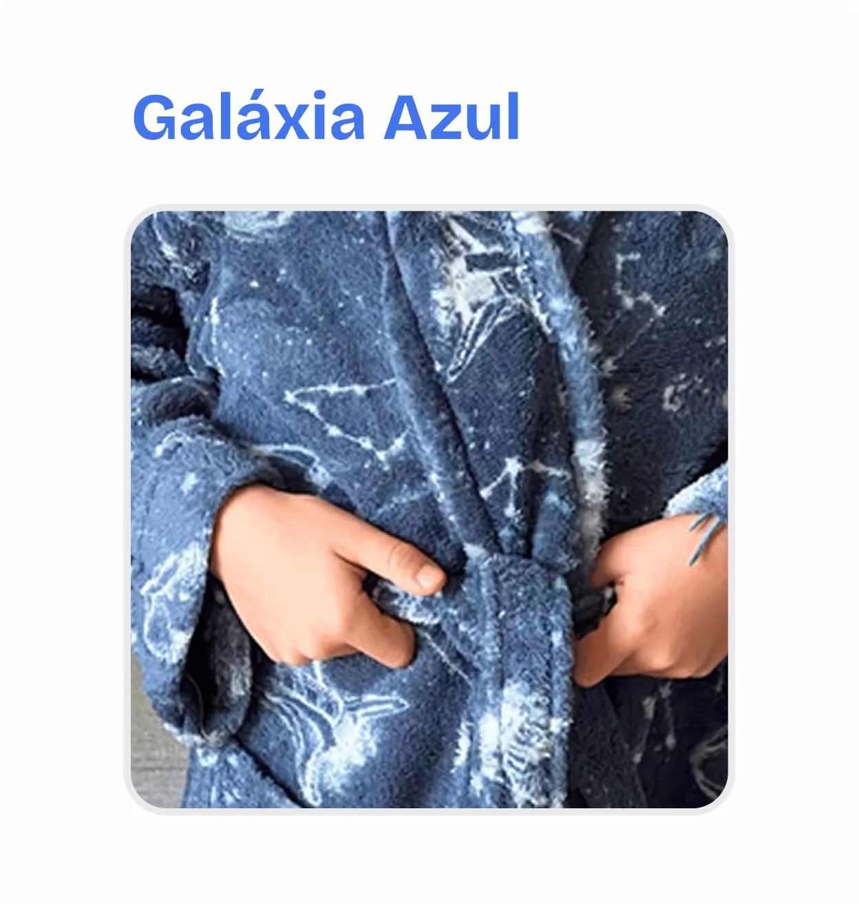 Roupão Infantil Microfibra Plush – Quentinho e Super Macio - com bolsos