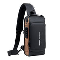 Mochila Anti-Furto com Senha USB Slim BagMochila Anti-Furto