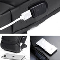 Mochila Anti-Furto com Senha USB Slim BagMochila Anti-Furto