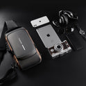Mochila Anti-Furto com Senha USB Slim BagMochila Anti-Furto